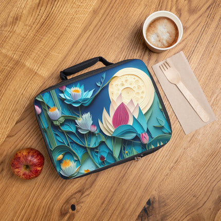 Ethereal Moonlit Lake Lunch Bag