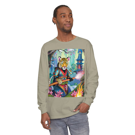 Cyberpunk Leopard Long Sleeve T-Shirt