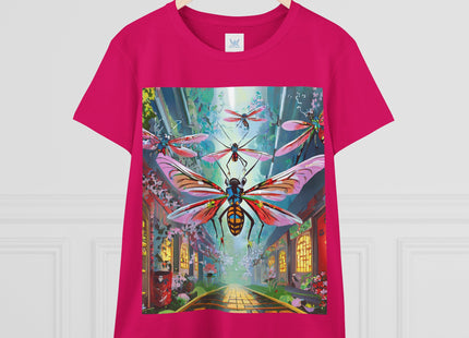 Neon Swarm Cotton Tee