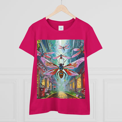 Neon Swarm Cotton Tee