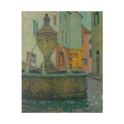 The Fountain at Saint-Paul – Henri Le Sidaner’s Tranquil Vision