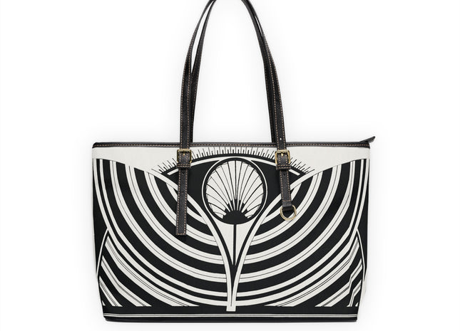 Floral Pattern by Samuel Jessurun de Mesquita PU Leather Shoulder Bag
