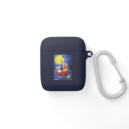 Moonlit Voyage – Owl and Pussycat Adventure AirPods Case