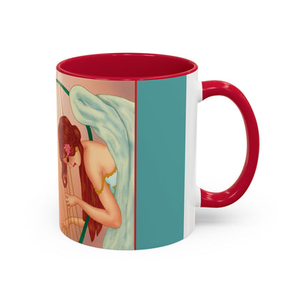 Heavenly Angel Duet Colorful Mugs (11oz, 15oz)
