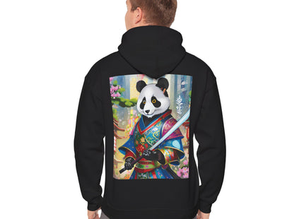 Cyberpunk Samurai Panda – Heavy Blend™ Hooded Sweatshirt