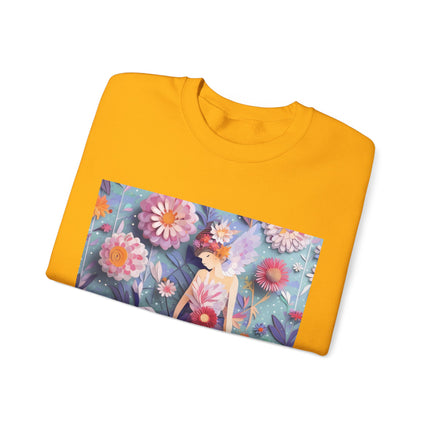 Aster Fairy Unisex Heavy Blend™ Crewneck Sweatshirt