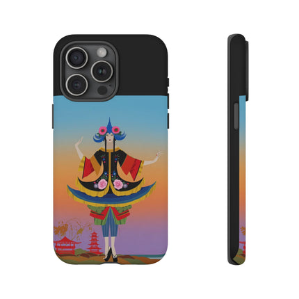Colorful Dancer Phone Case – Vibrant Grace & Cultural Elegance