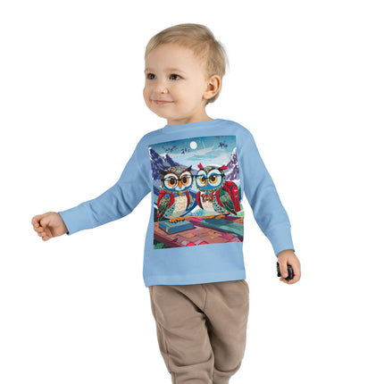 Whimsical Wise Ones Toddler Long Sleeve Tee