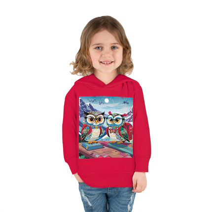 Whimsical Wise Ones Toddler Pullover Fleece Hoodie