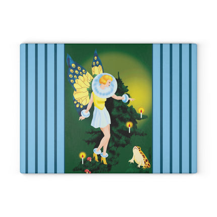 The Enchanted Encounter Glass Cutting Board