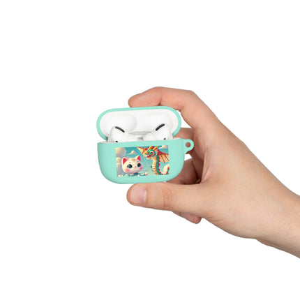 Geisha Kitten and the Dragon Kite AirPods and AirPods Pro Case