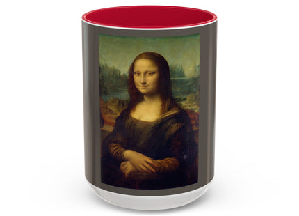 Mona Lisa by Leonardo da Vinci Colorful Mugs (11oz, 15oz)