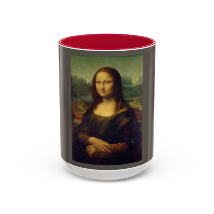 Mona Lisa by Leonardo da Vinci Colorful Mugs (11oz, 15oz)