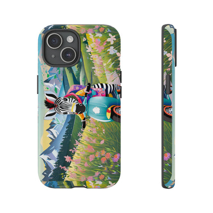 Stripes on Wheels Phone Cases