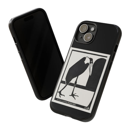 A Lame Marabou by Samuel Jessurun de Mesquita Phone Cases