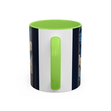 Dramatic Ocean with Crashing Waves Colorful Mugs (11oz, 15oz)