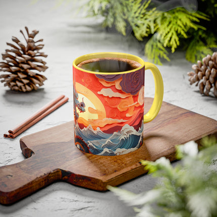 Emergence of the Dragon Colorful Mugs (11oz, 15oz)