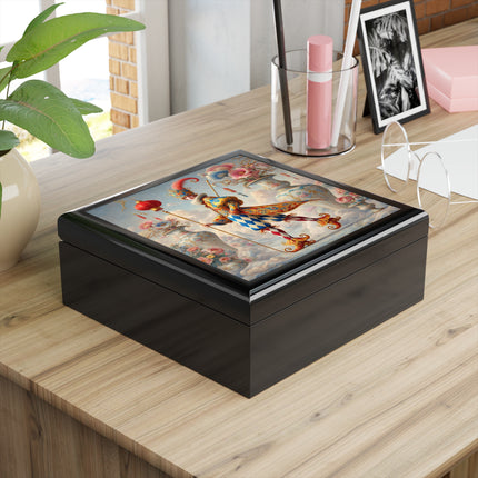 The Ornamental Jester Jewelry Box