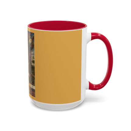 Madonna and Child by Carlo Crivelli Colorful Mugs (11oz, 15oz)