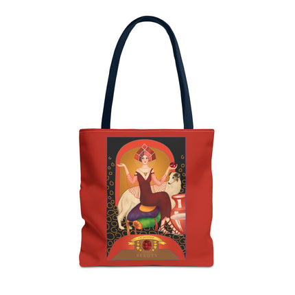 Astrology Gem Series: January & Garnet Tote Bag
