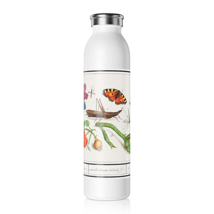 Natural History Ensemble, No. 17 by Anselmus Boëtius de Boodt Slim Water Bottle