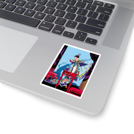 A Visual Journey by Umberto Brunelleschi Kiss-Cut Stickers (4 Sizes)