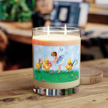The Fairy’s Springtime Welcome Scented Candle - Full Glass, 11oz