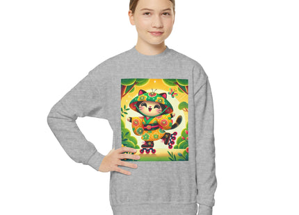 Firefly Dance on Wheels Youth Crewneck Sweatshirt