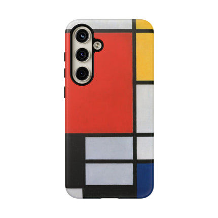 Composition with Red, Yellow, Blue, and Black by Piet Mondrian Phone Cases
