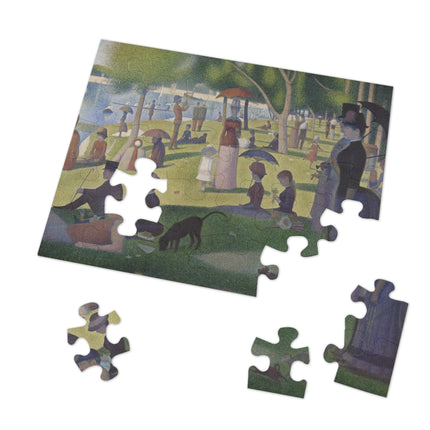 A Sunday on La Grande Jatte by Georges Seurat Puzzle (30, 110, 252, 500-Piece)