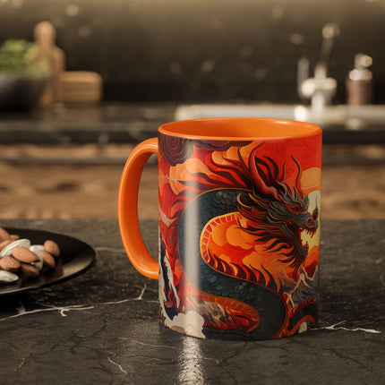Emergence of the Dragon Colorful Mugs (11oz, 15oz)