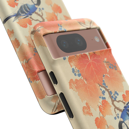 Japanese Bird and Branch by Ohara Koson Phone Cases