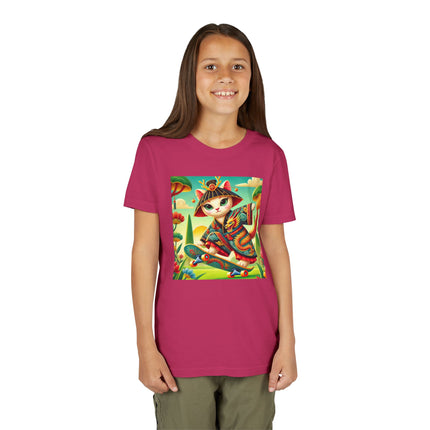 Dragon Dance on Wheels Youth Short Sleeve Tee