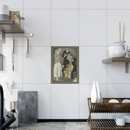 The Maestro’s Performance by Fernand Siméon Ceramic Tile