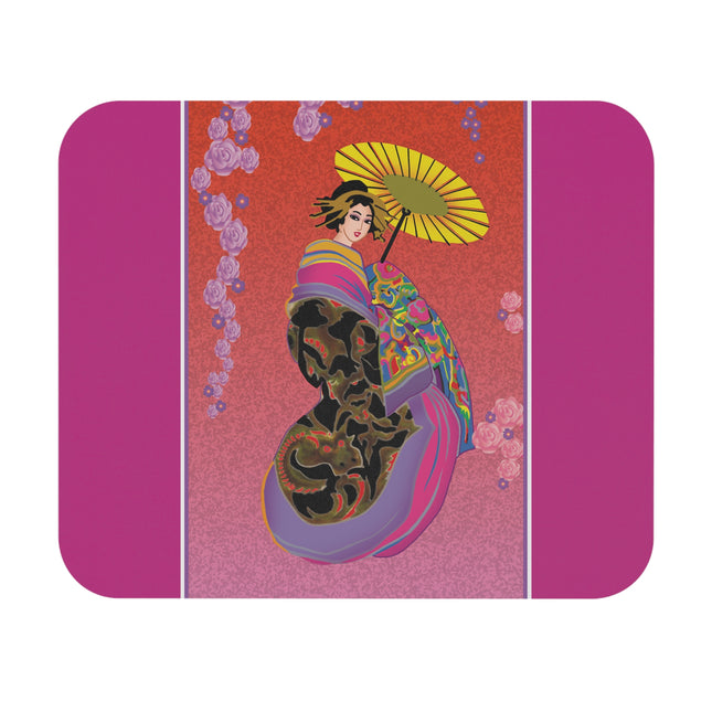 Enchanting Geisha Mouse Pad, Rectangle