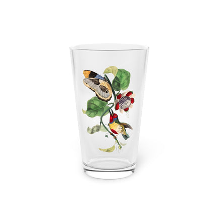 Versicolored Barbet by Paul Gervais Glass, 16oz