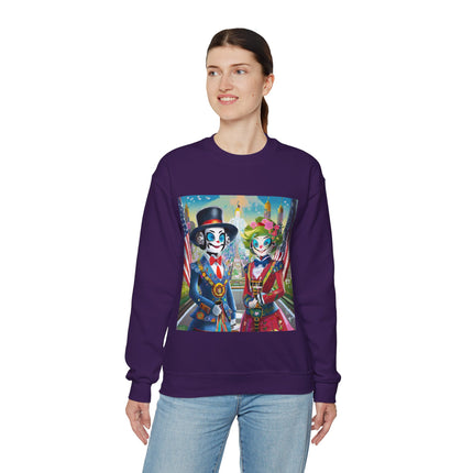 Cyber Punk Warrior Robots Unisex Heavy Blend™ Crewneck Sweatshirt