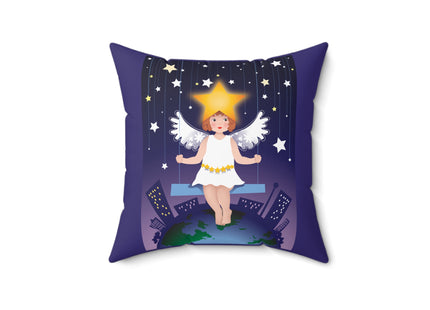 Celestial Magic Spun Polyester Square Pillow