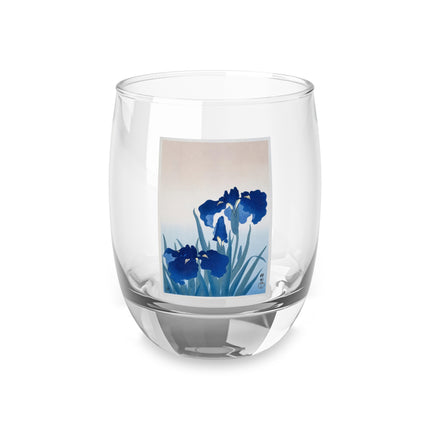 Irises by Ohara Koson Whiskey Glass