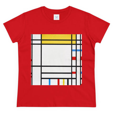 Place de la Concorde by Piet Mondrian Women's Midweight Cotton Tee
