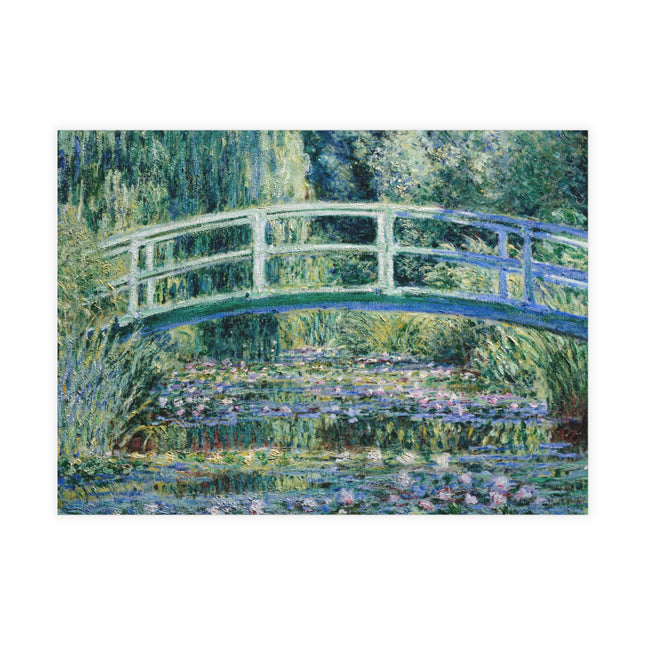 Water Lilies and Japanese Bridge by Claude Monet Postcards (envelopes included) - Bundles of 10, 30, 50 Pieces
