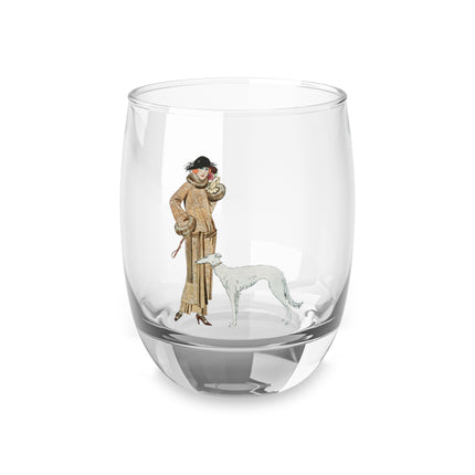 Autumn Symphony by George Barbier Whiskey Glass