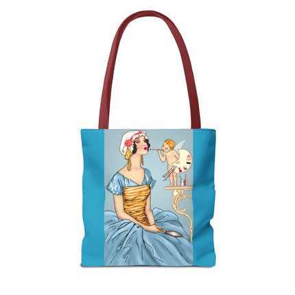 The Enchanting Painter: A Fairy's Artistic Touch Tote Bag (AOP)