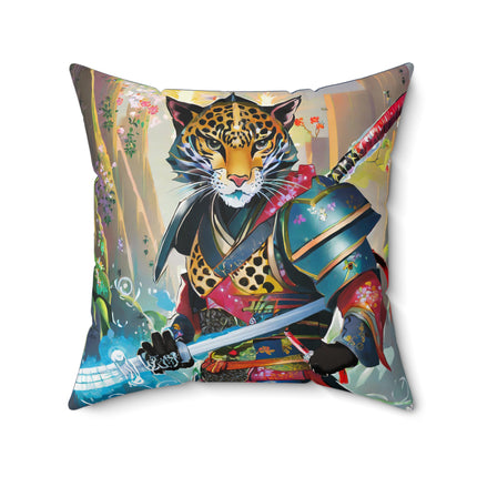 Circuit Samurai Spun Polyester Square Pillow