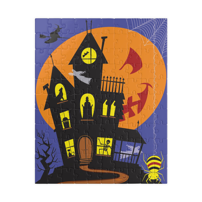 Halloween Night at the Haunted House Puzzle (110, 252, 520, 1014-piece)