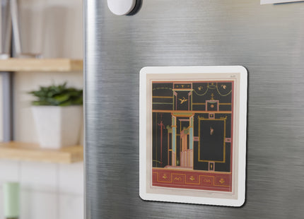Pompeii Walls Pl.04 by Victor Steeger Die-Cut Magnets (5 Sizes)