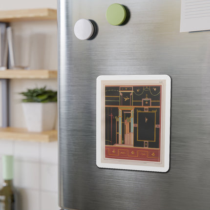 Pompeii Walls Pl.04 by Victor Steeger Die-Cut Magnets (5 Sizes)