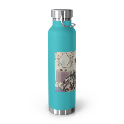 Le Grand Décolletage by George Barbier Copper Vacuum Insulated Bottle, 22oz
