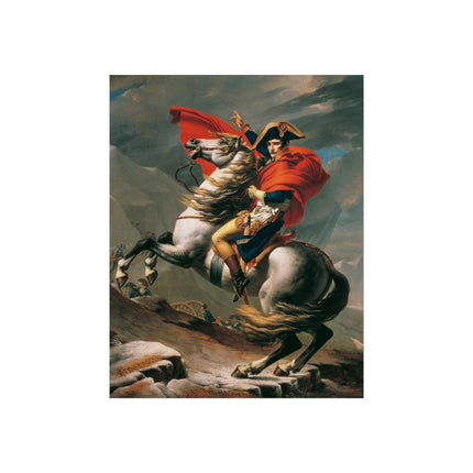 Napoleon Crossing the Alps by Jacques-Louis David Fine Art Posters