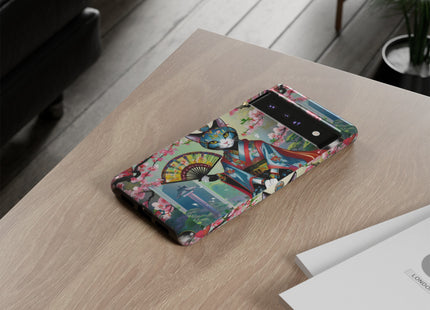 Cyberpunk Geisha Phone Cases